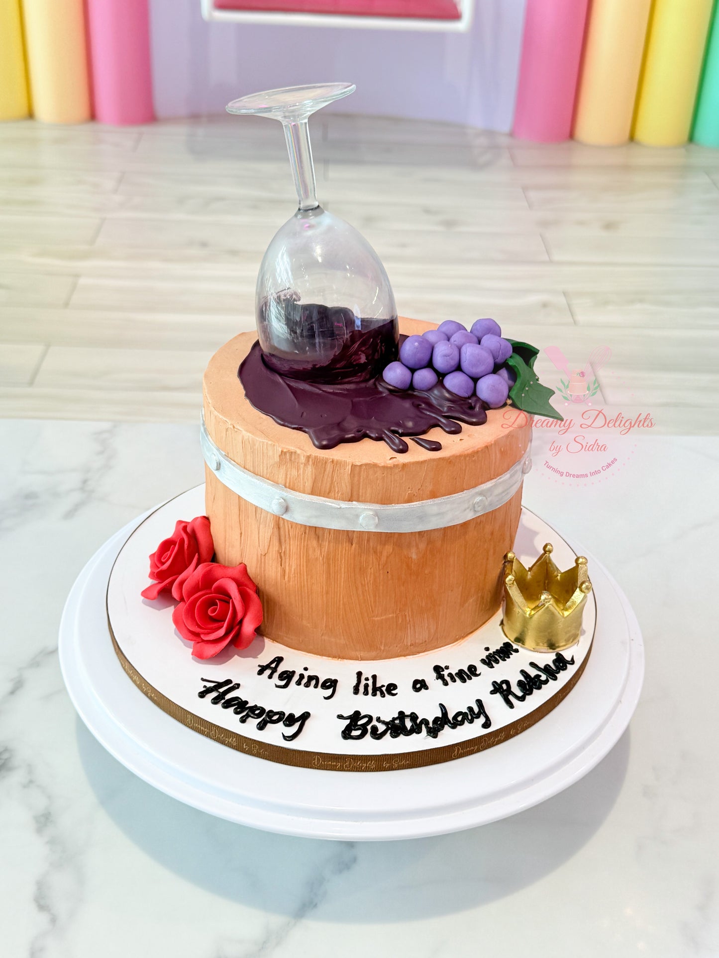 Age Like Fine Wine Cake