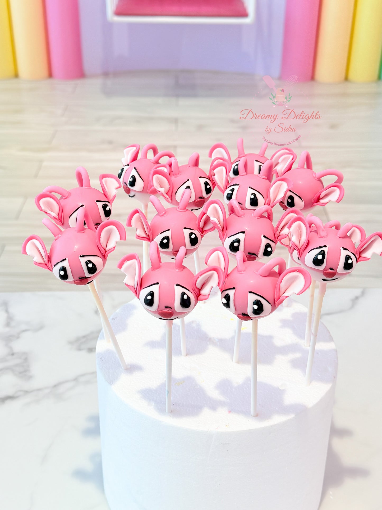 Angel Cakepops