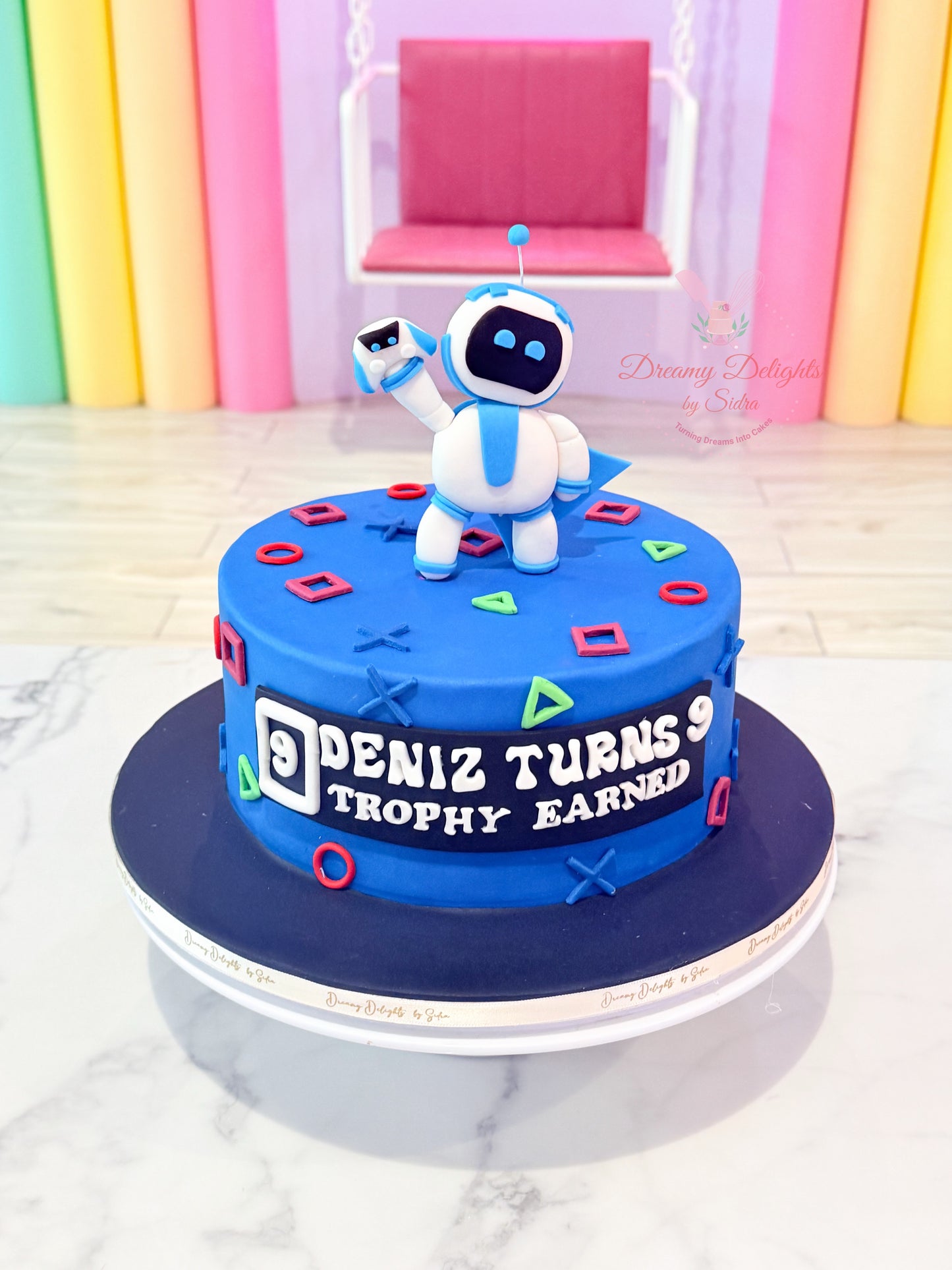 Astrobot Playstation Cake