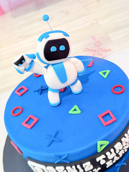 Astrobot Playstation Cake