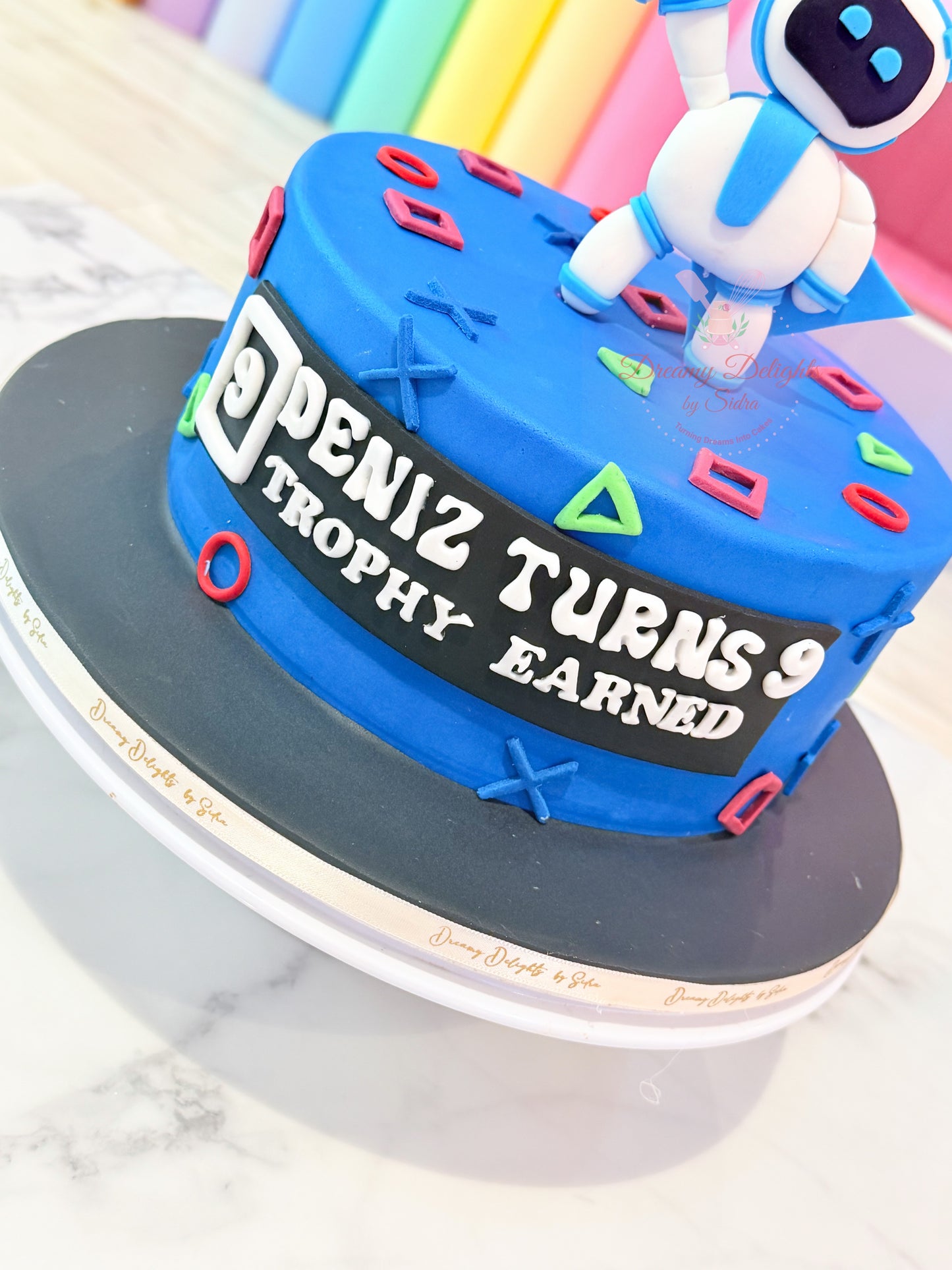 Astrobot Playstation Cake