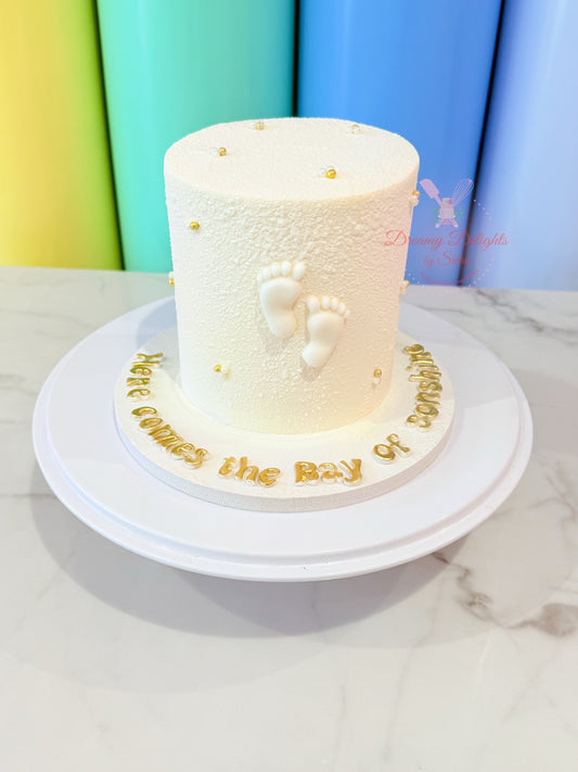 Baby Feet Cake