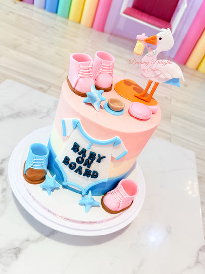 Baby on Board Cake