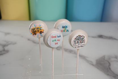 Cute Back to School Cakepops