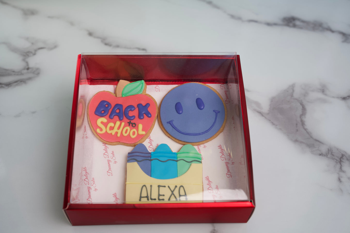 Back to School Starter Pack Cookie Set