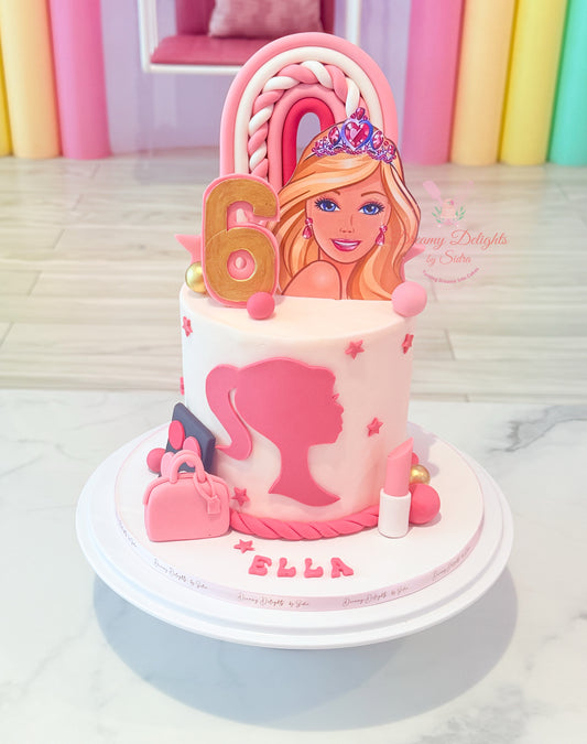 Luxury Barbie Birthday Cake