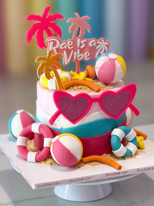 Beach Vibes Cake