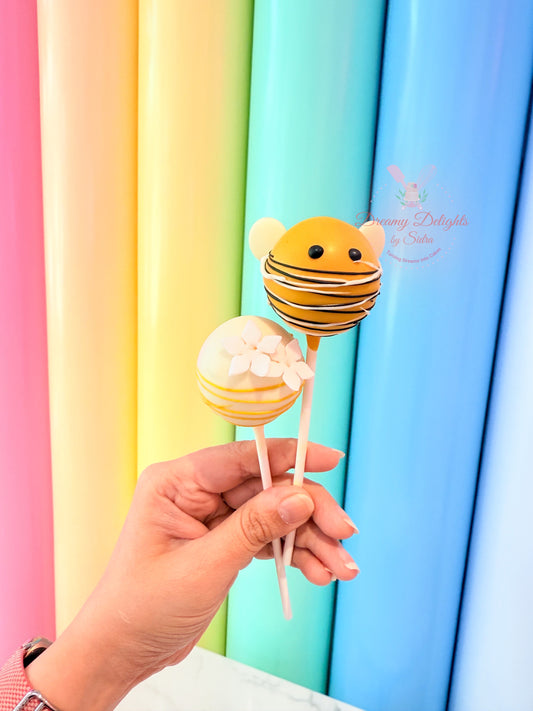 Bees and Jasmine Cakepops