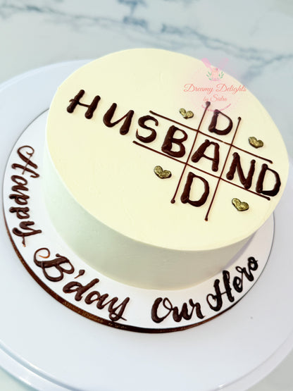 Best Husband Best Dad Cake 2