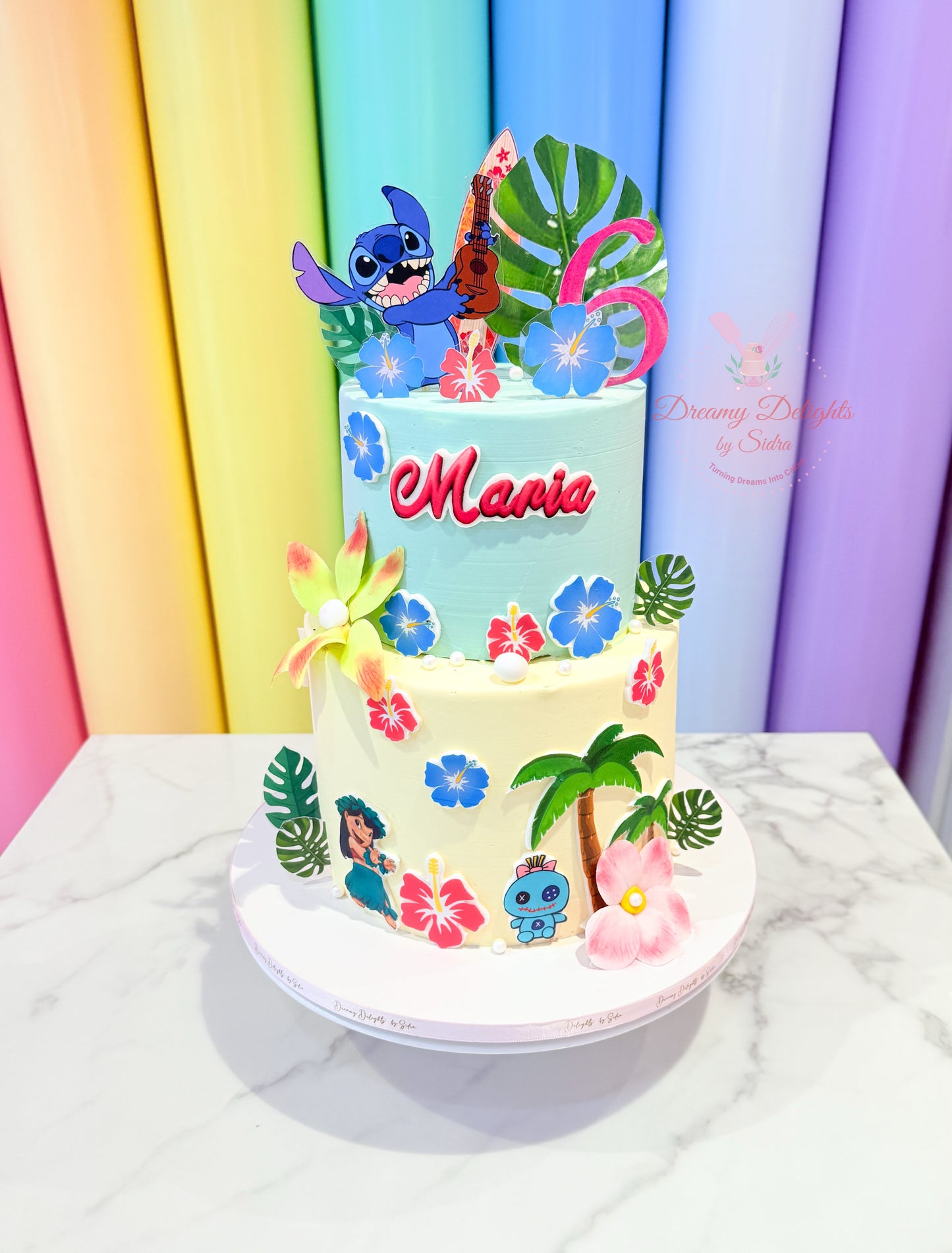 Magical Stitch Birthday Cake