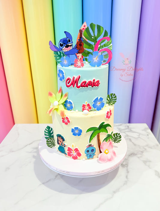 Magical Stitch Birthday Cake