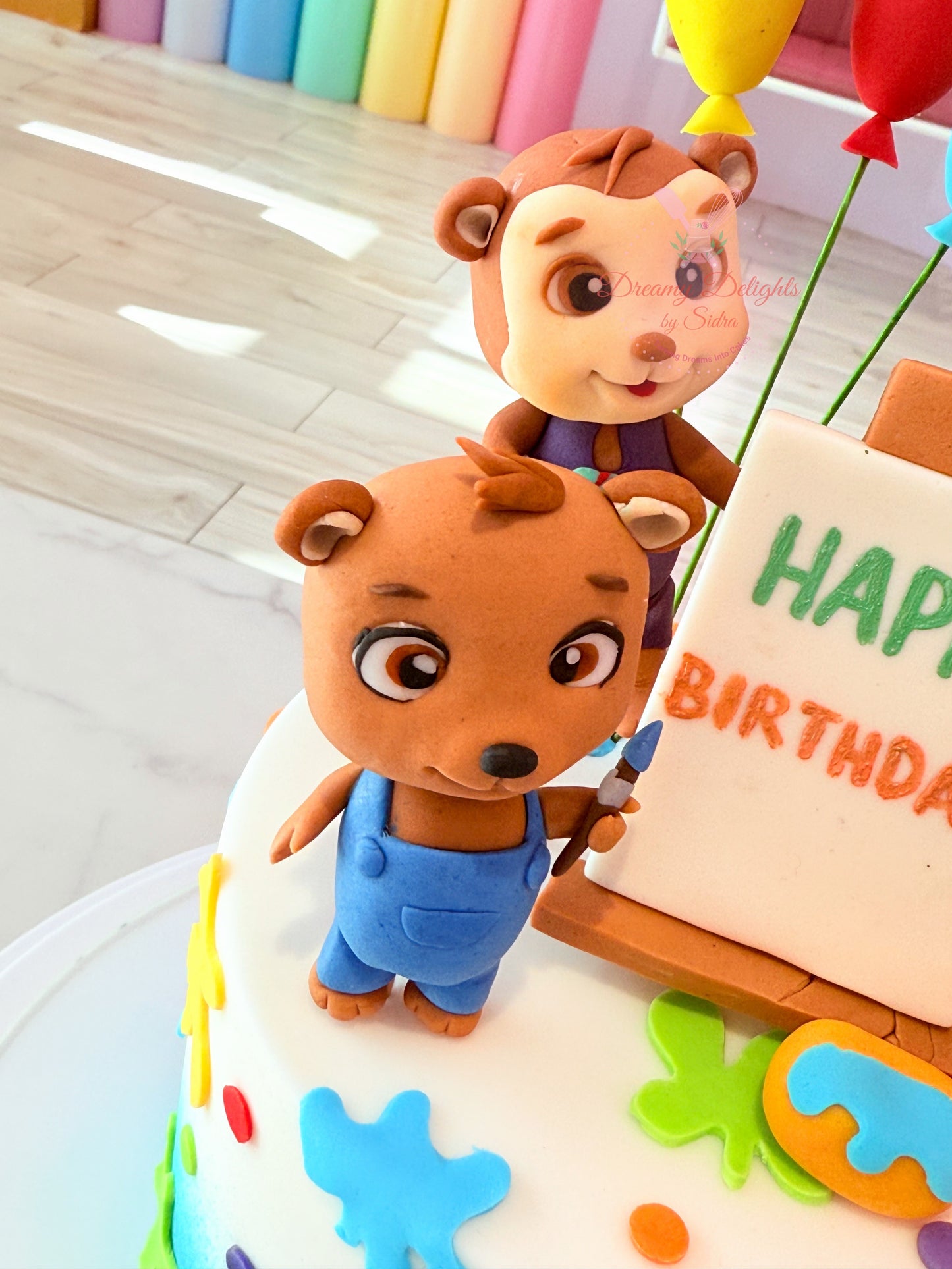 Bimi Boo and Friends Cake