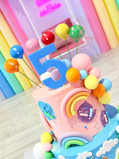 Premium Bluey Cake