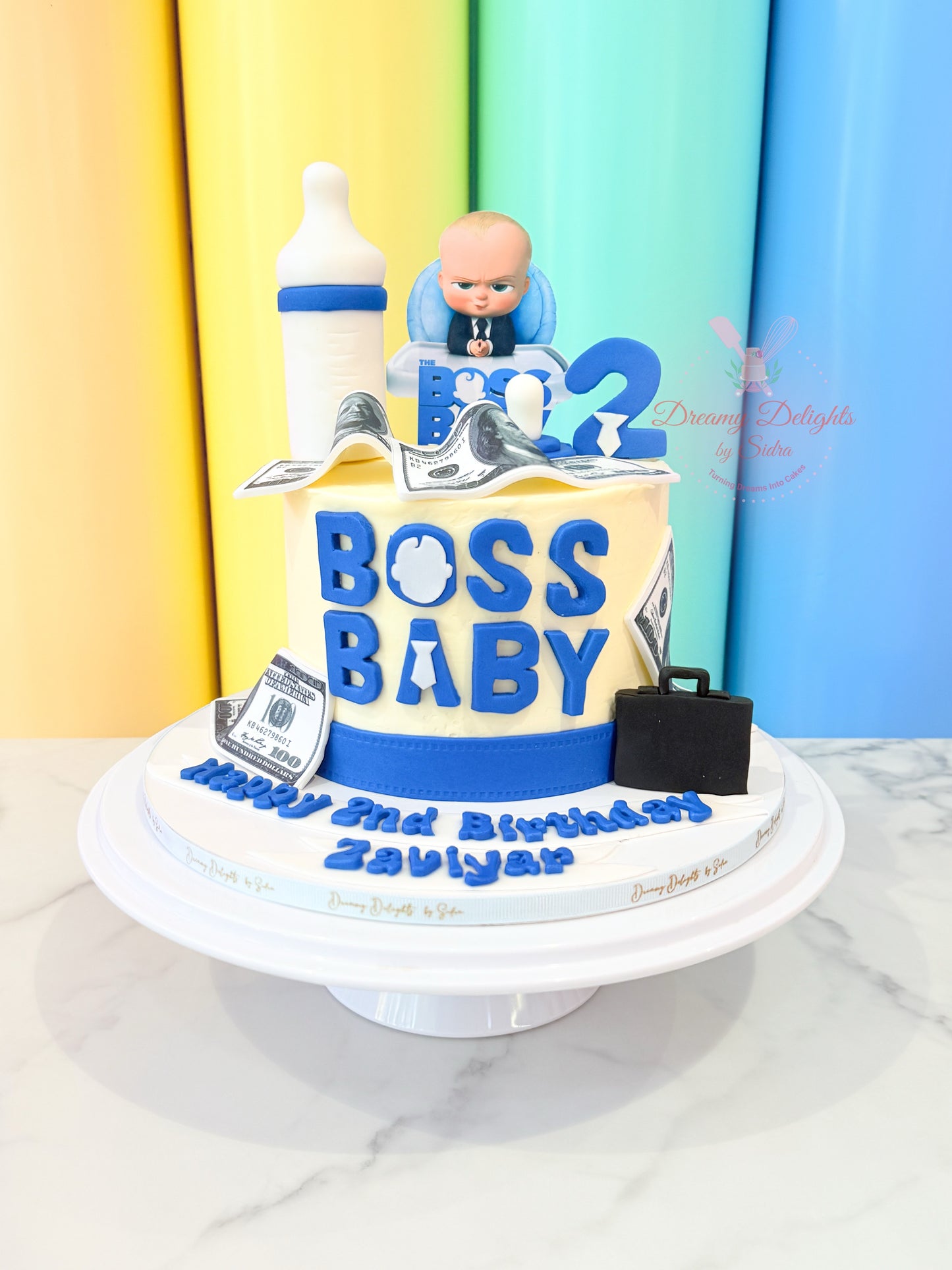 Boss Baby Cake