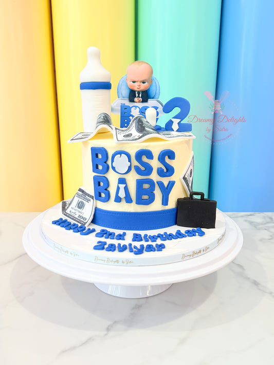 Boss Baby Cake
