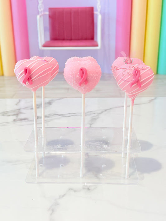 Breast Cancer Awareness Cakepops