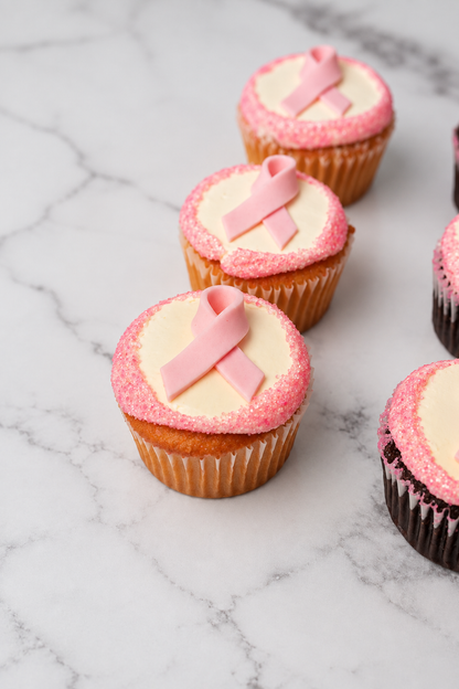 Breast Cancer Awareness Cupcakes