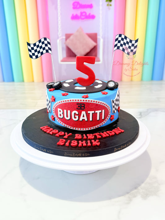 Bugatti Birthday Cake