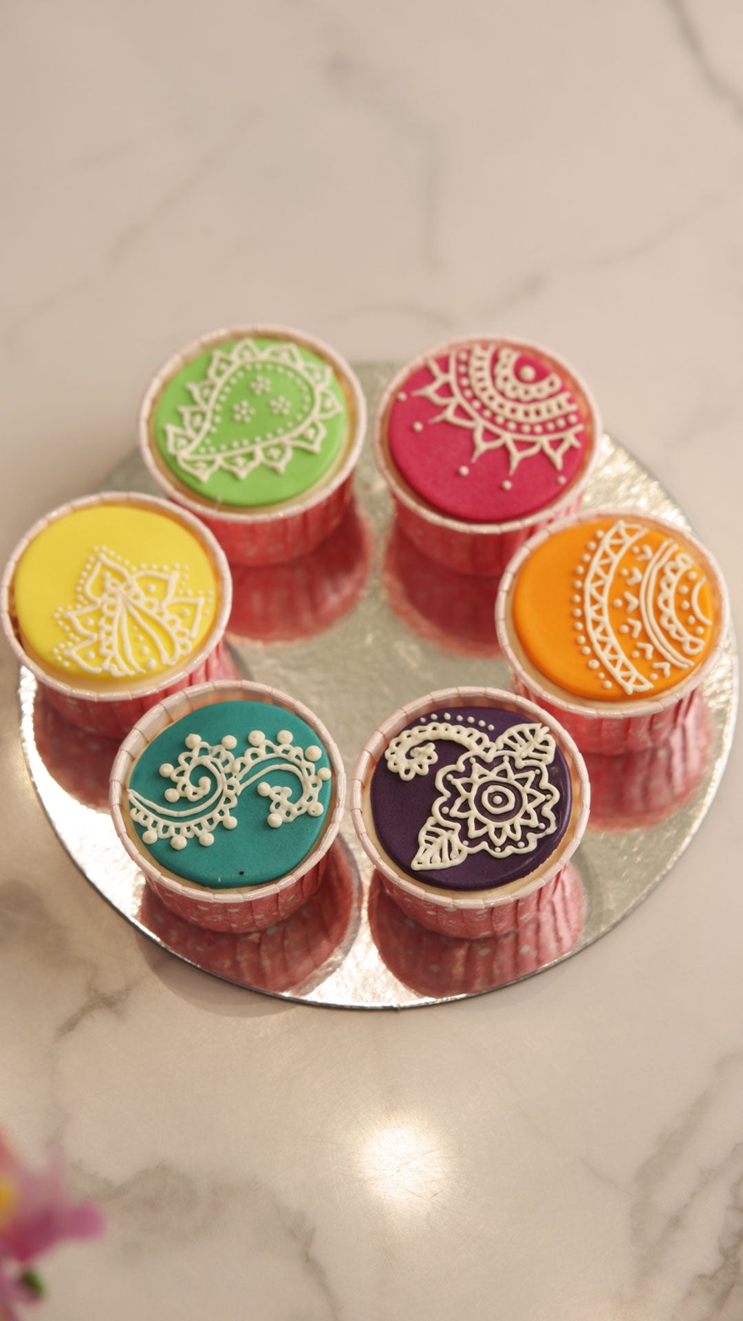 Diwali Festive Cupcakes