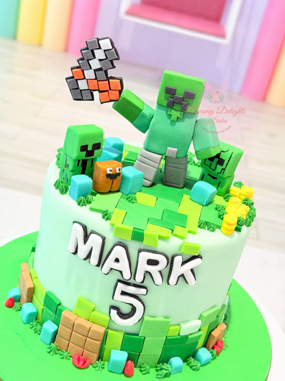 Ultimate Minecraft Cake