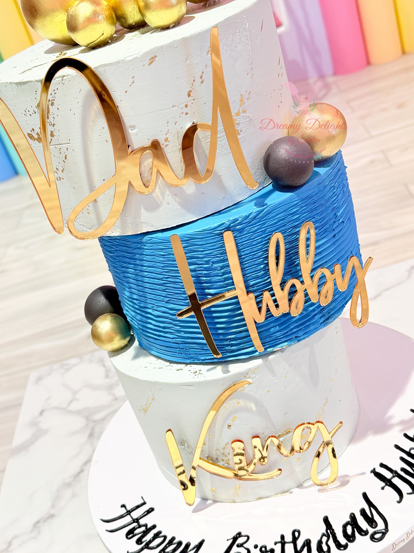Dad Hubby King Cake for Husband