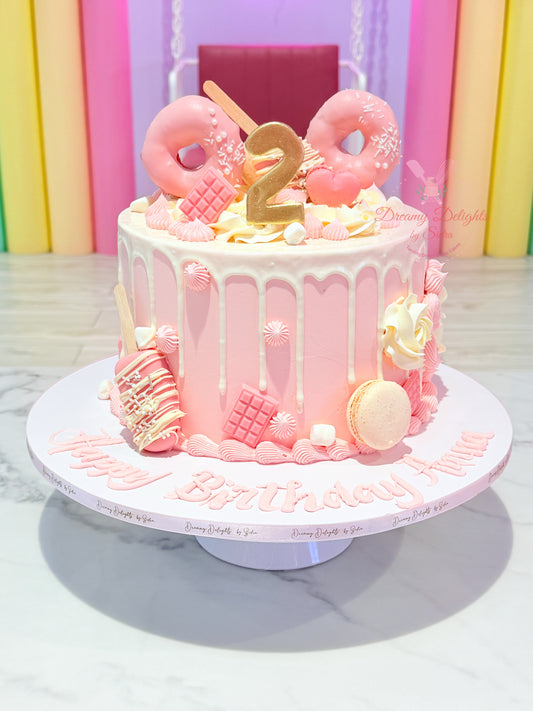 Elegant Candyland Cake