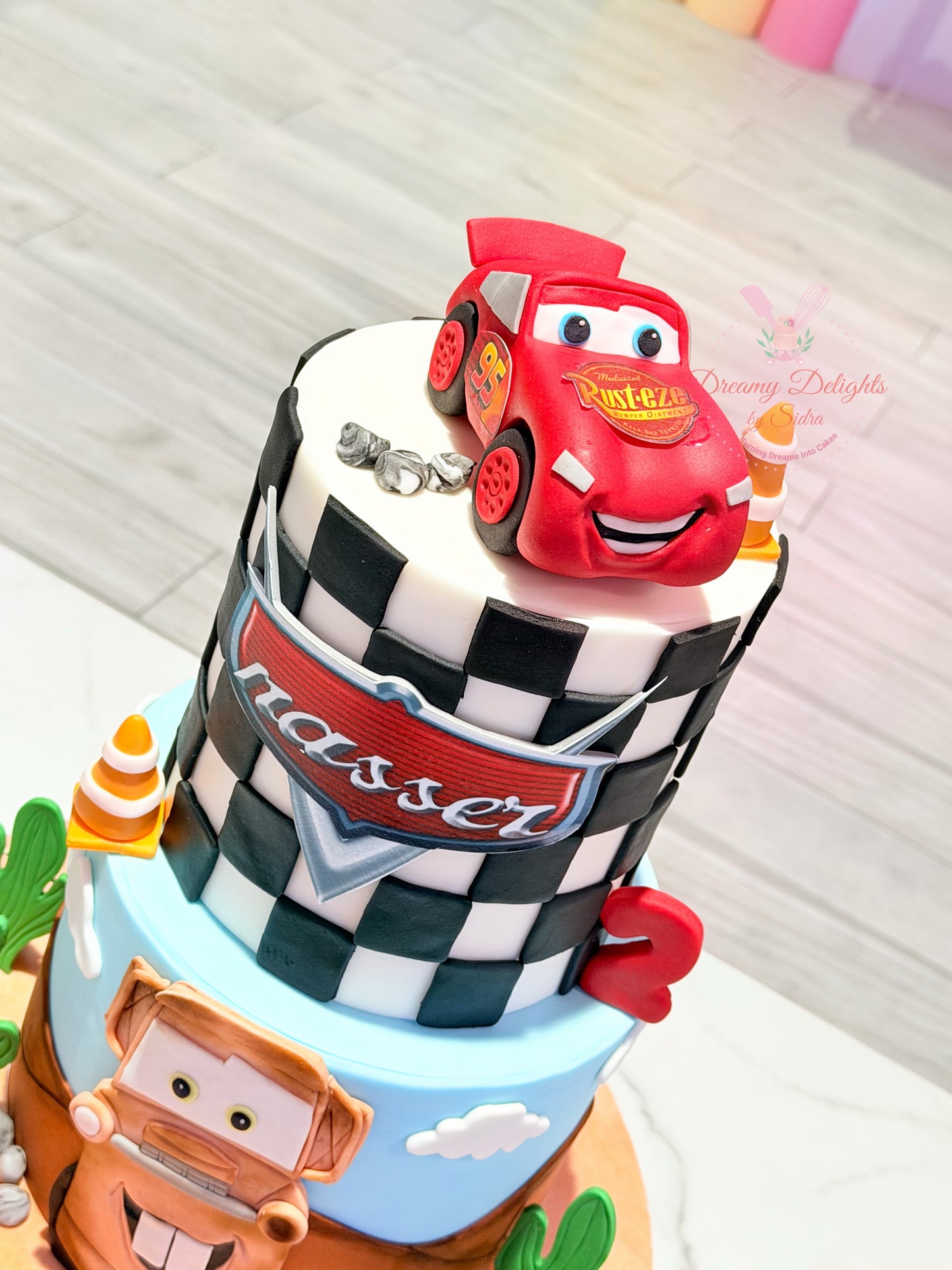 Cars Movie Cake
