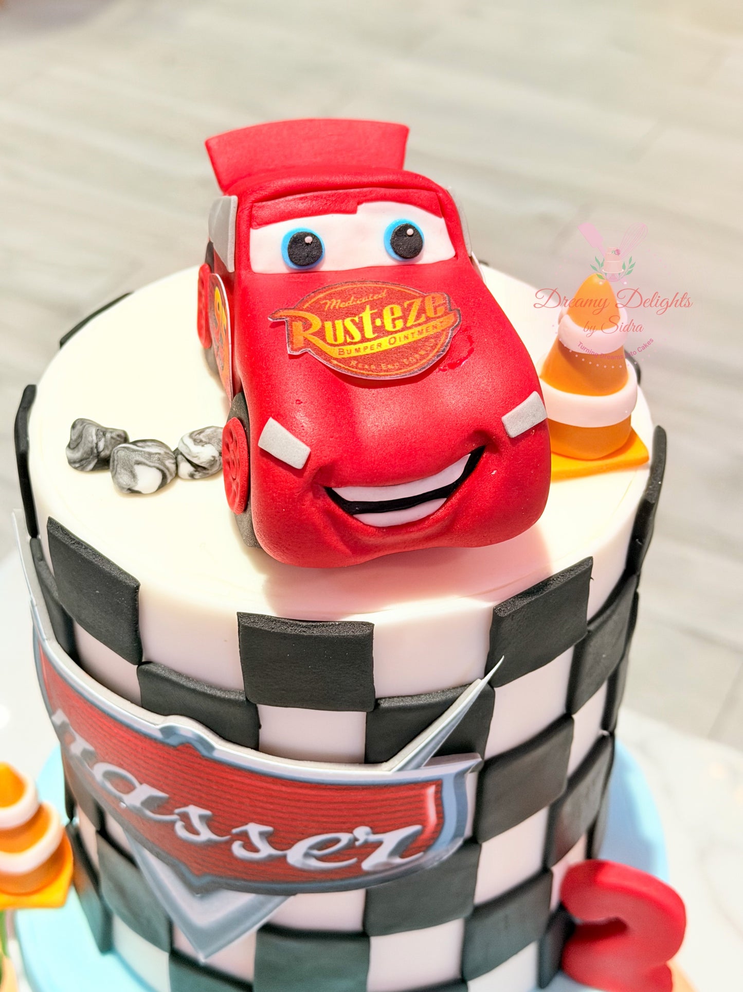 Cars Movie Cake
