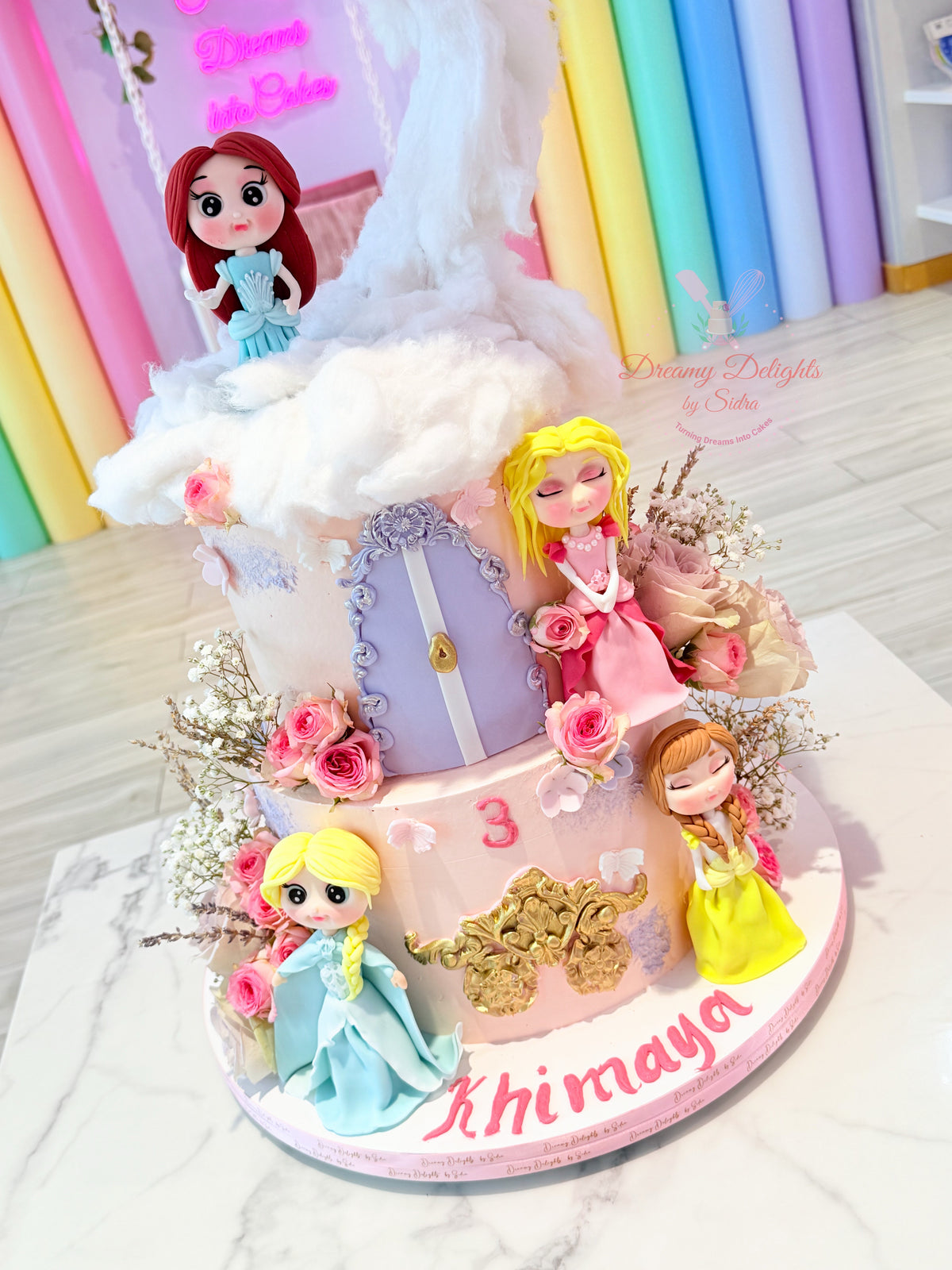 Castle in the Air Princess Cake