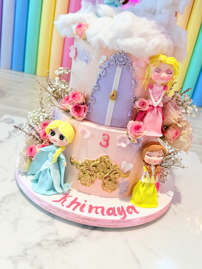 Castle in the Air Princess Cake