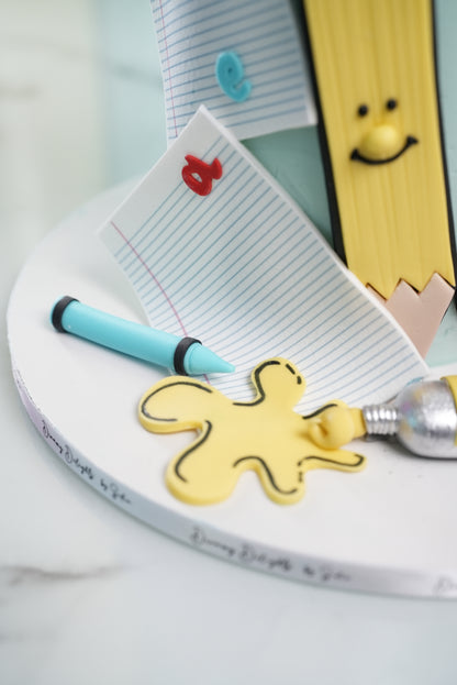 Caterpillar School Cake