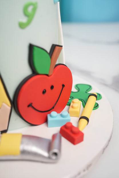 Caterpillar School Cake
