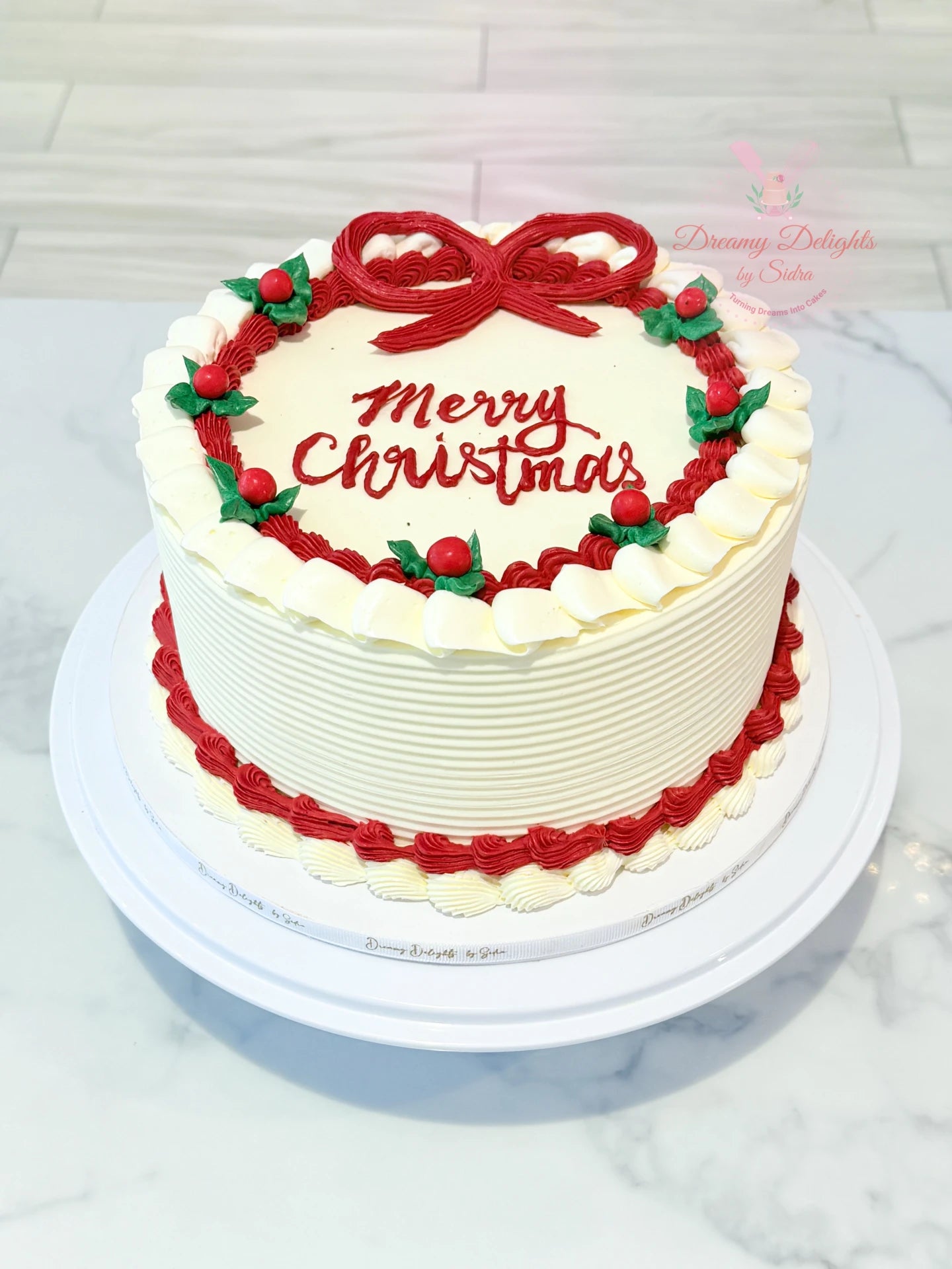 Merry Christmas Cake