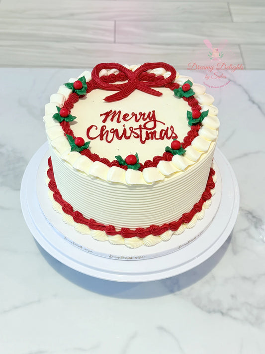 Merry Christmas Cake