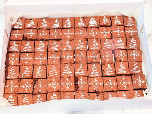 Christmas Brownie Bites