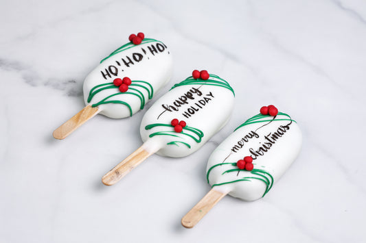 Christmas Ho Ho Ho Cakesicles Christmas cake in Dubai festive Christmas celebration desserts