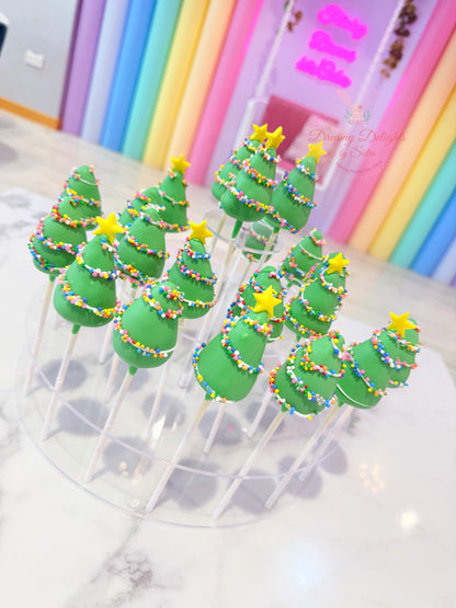 Christmas Tree Cakepops