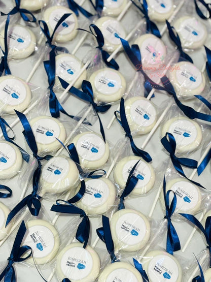 Branded Corporate Logo Cakepops