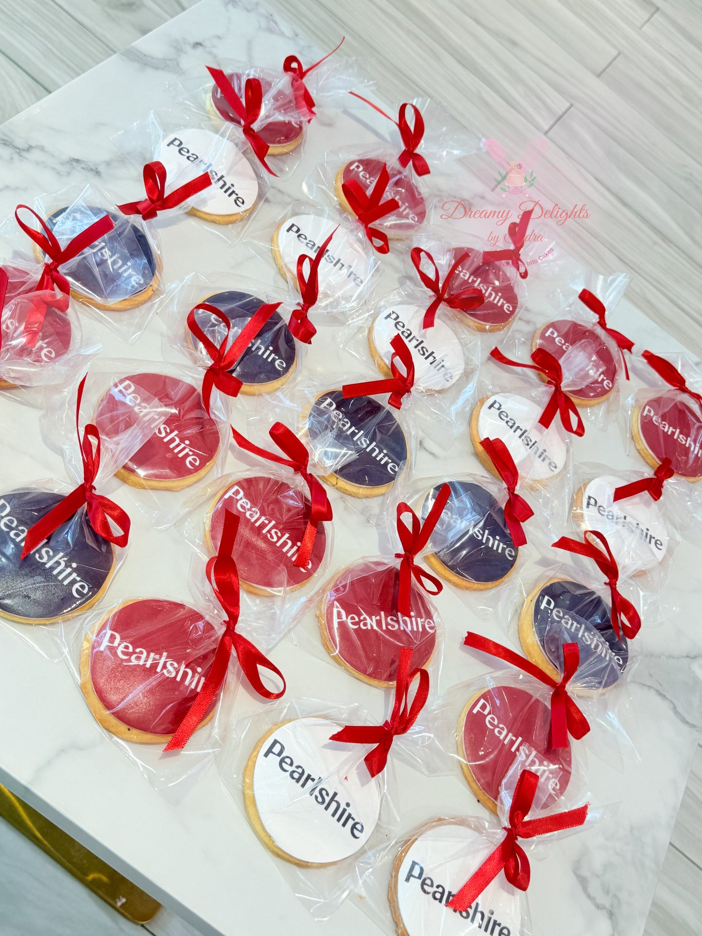 Corporate Logo Cookies