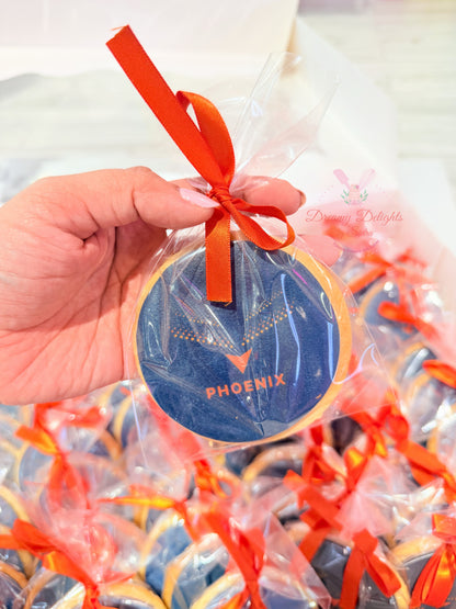 Corporate Logo Cookies