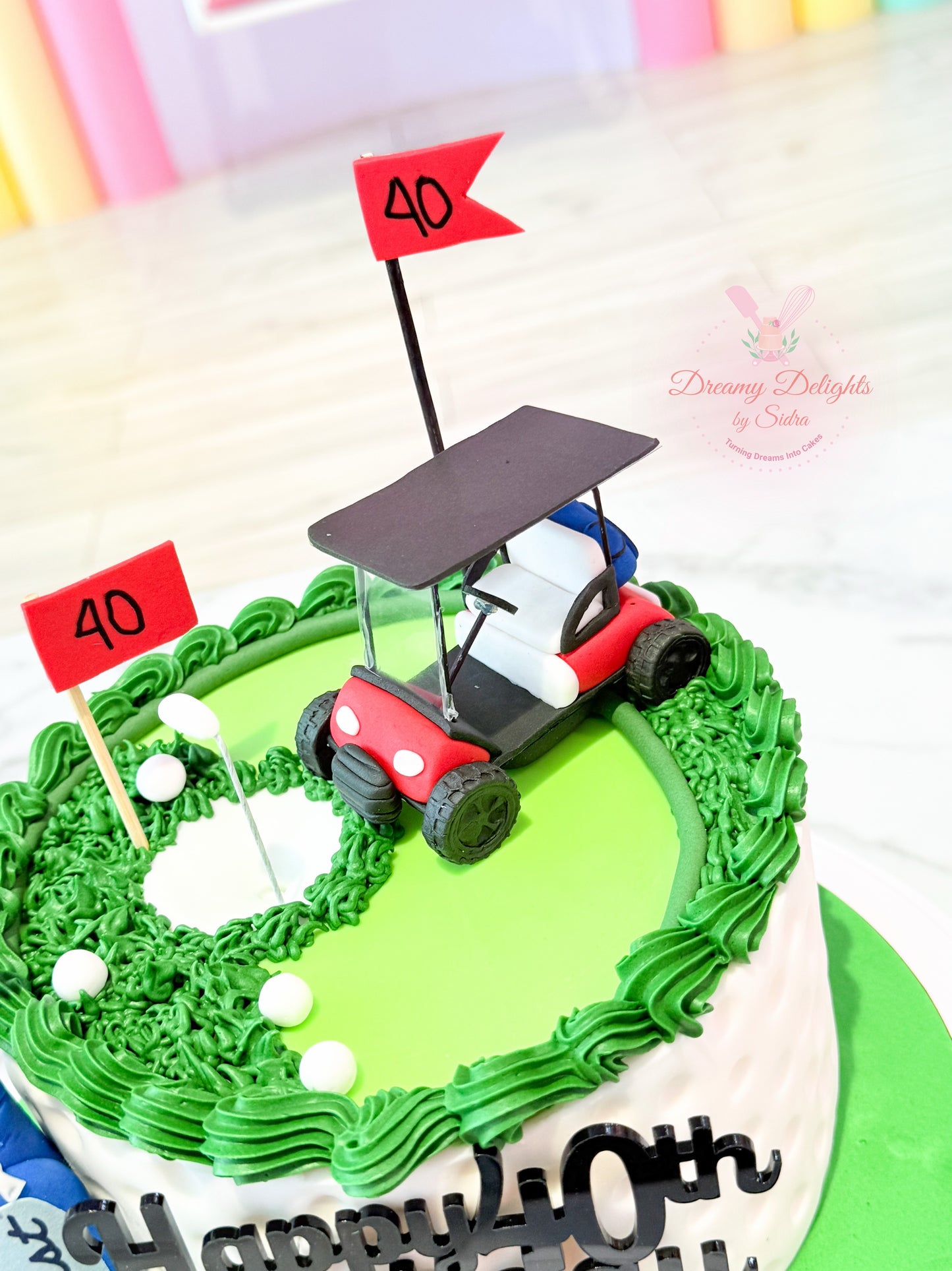 Golf Cart Cake