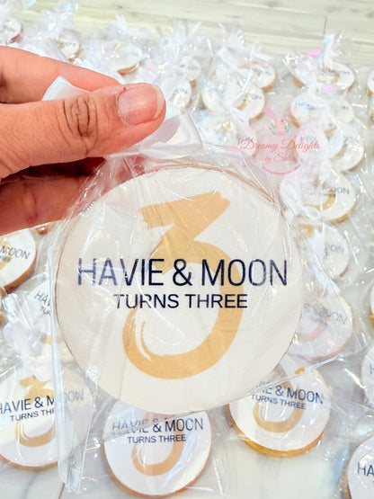 Corporate Logo Cookies