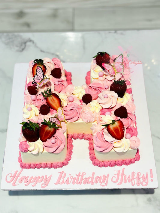 Letter Cake