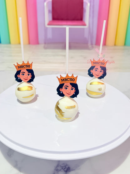 Customized Photo Cakepops