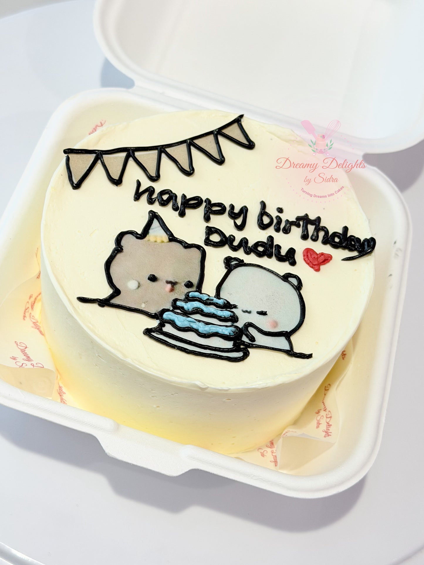 Dudu Bubu Bento Cake