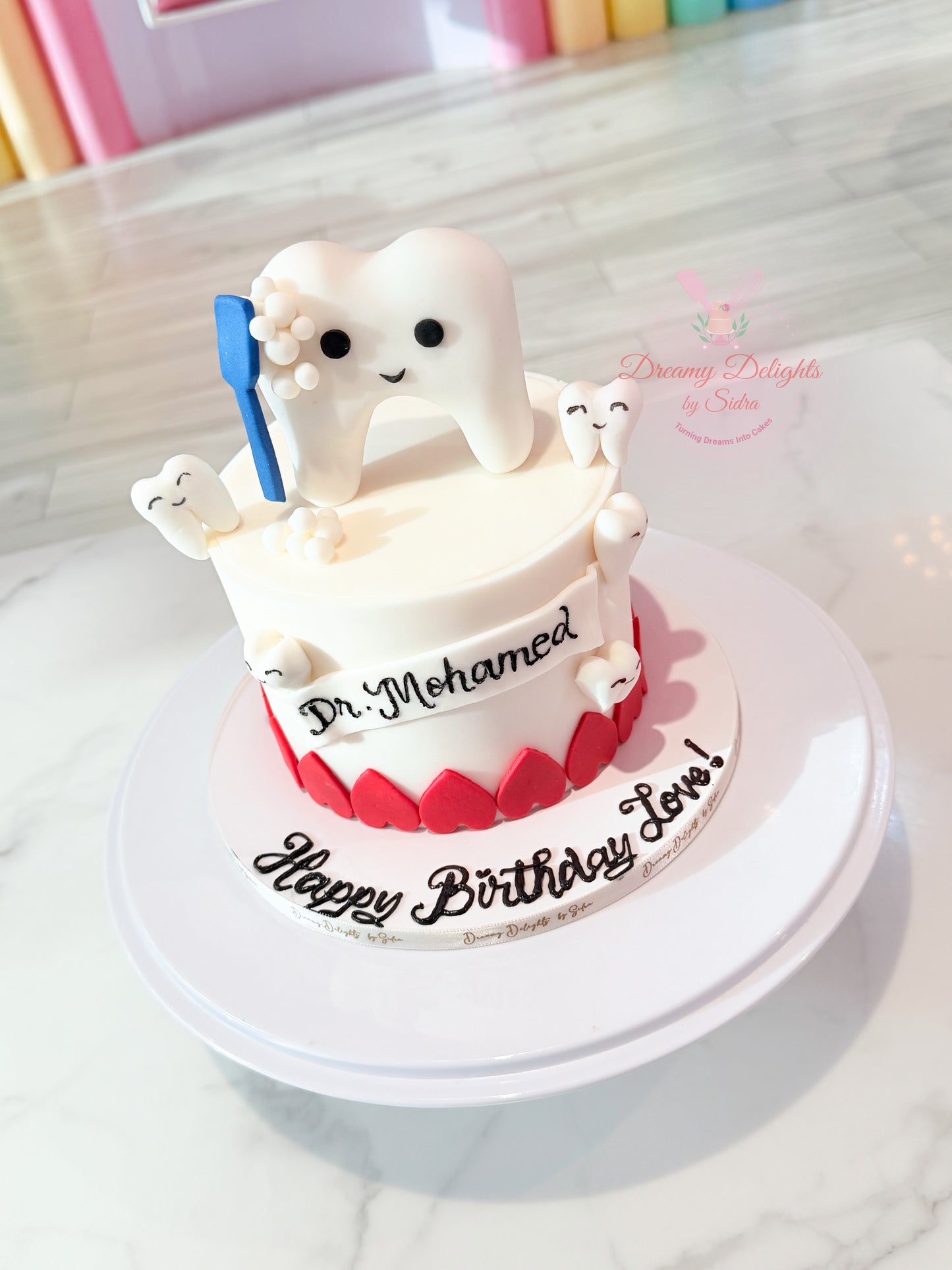 Cute Tooth Cake