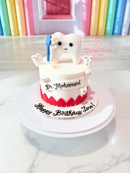 Cute Tooth Cake