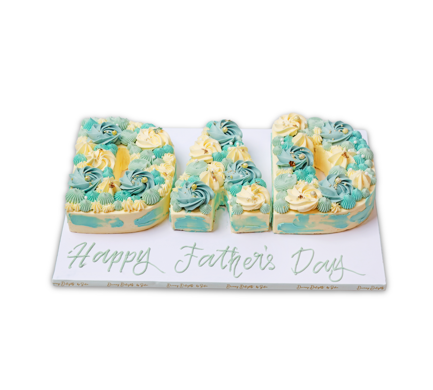 Premium DAD Letter Cake