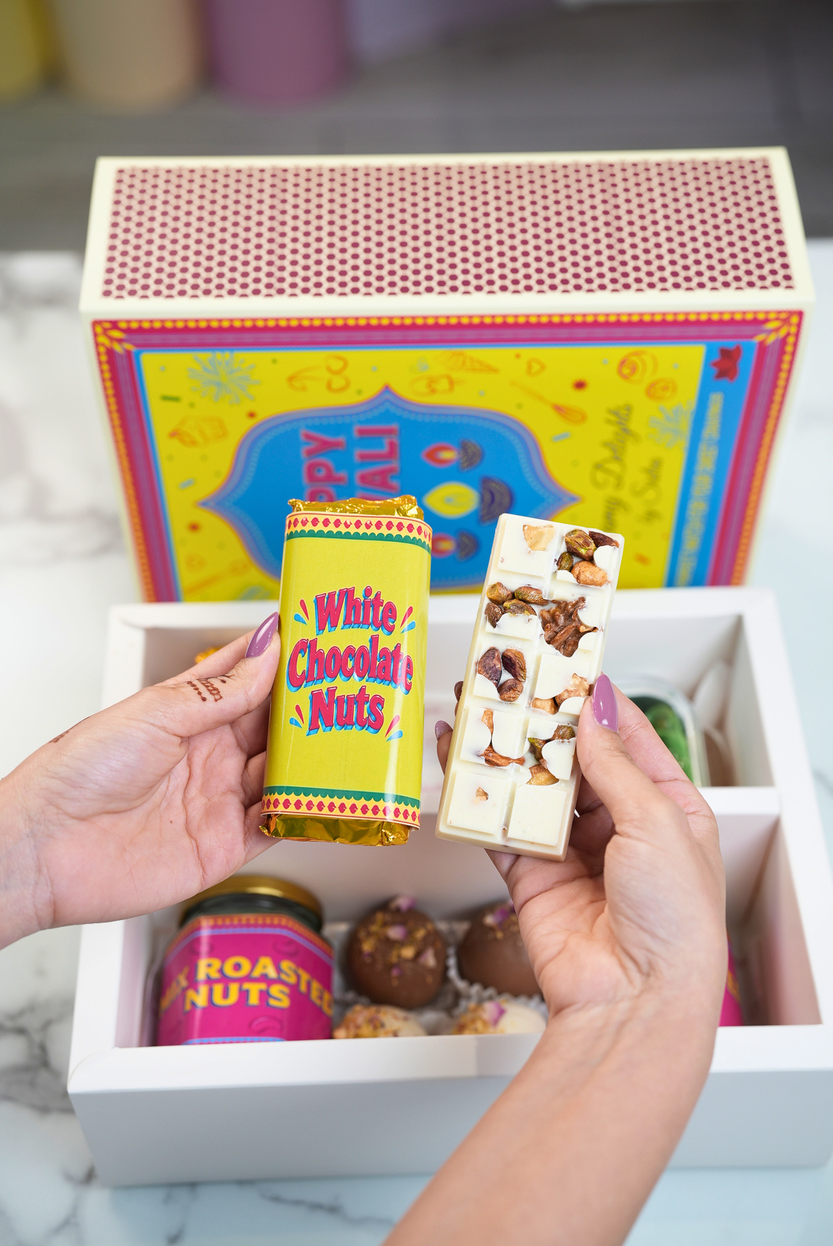 Diwali Nutty Chocolate Gift Hamper