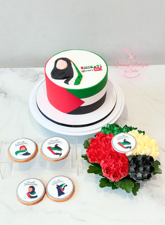 Emirati Woman's Day Cake Bundle